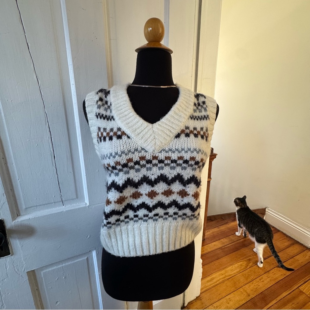 Zara knit vest